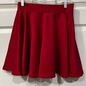 Made by Johnny Red Skirt Size Small/Medium